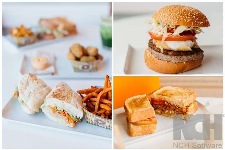 Cartel de la promoción de Natural Burger Telde (Foto TA)